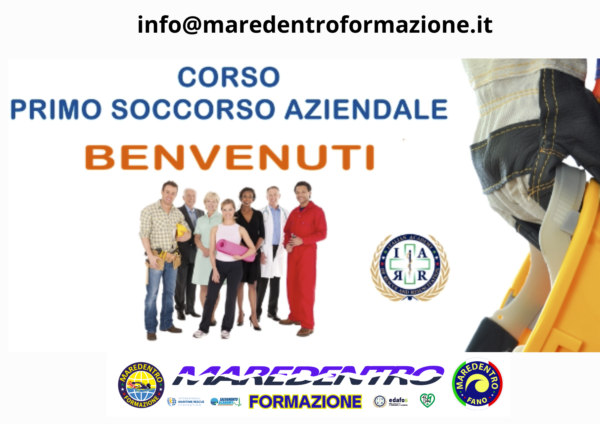 CORSO DI FORMAZIONE PER ADDETTI AL SERVIZIO DI PRIMO SOCCORSO