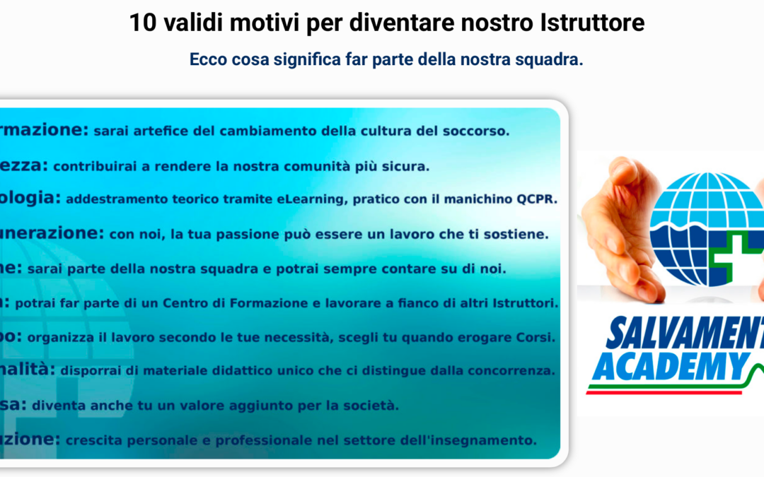 CORSO ISTRUTTORE BLSD