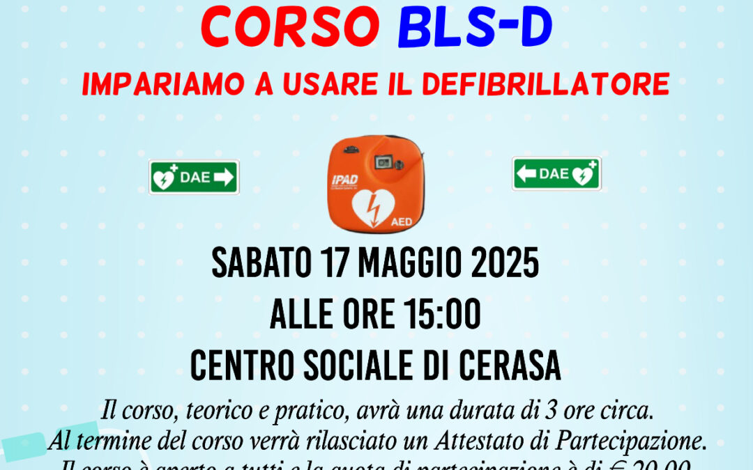 IMPARIAMO A USARE I DEFIBRILLATORE